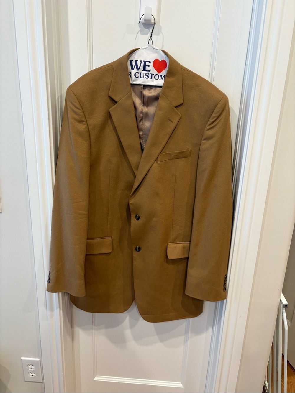 Jos A Banks 100% Cashmere Suit Coat